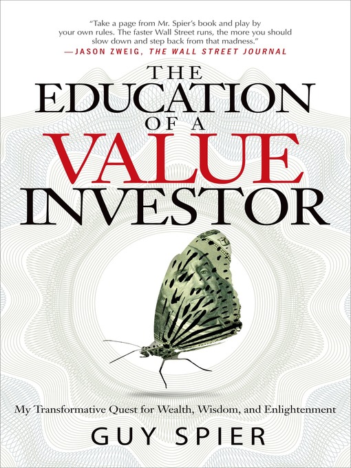 Title details for The Education of a Value Investor by Guy Spier - Wait list